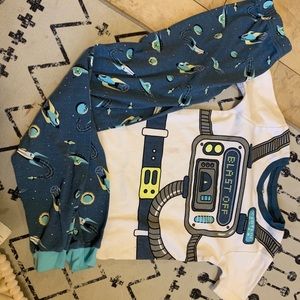 Astronaut pijamas set for boys size 7